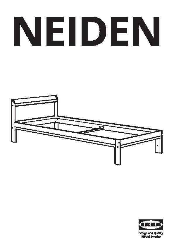 NEIDEN Bed frame