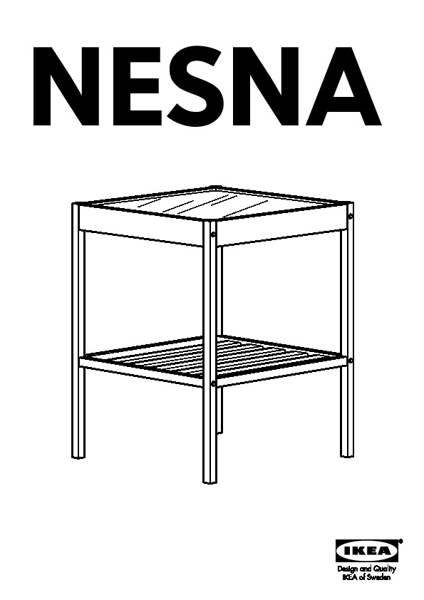 NESNA Bedside table
