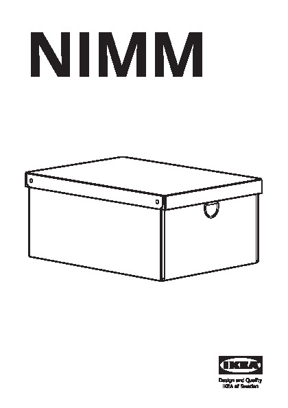 NIMM Kasten mit Deckel