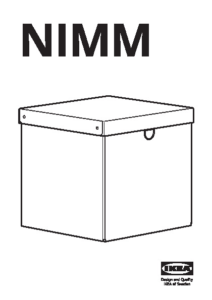 NIMM Kasten mit Deckel