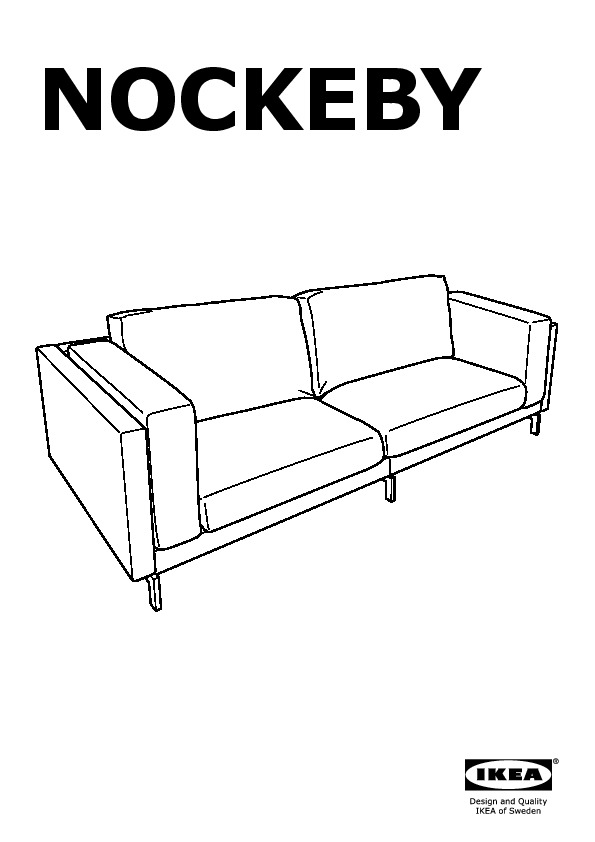 NOCKEBY sofa frame