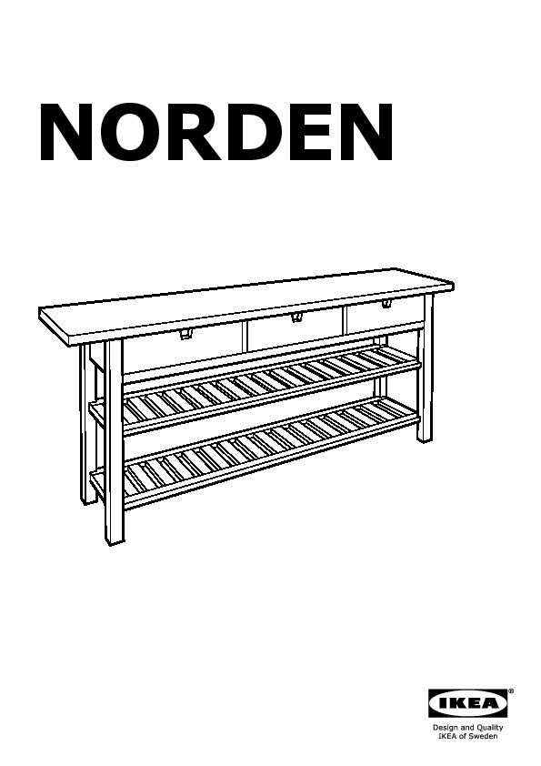 NORDEN Table d'appoint