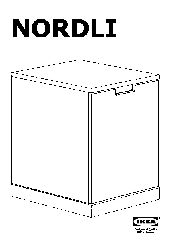 NORDLI modular chest