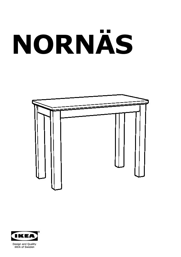 NORNÄS Table d'appoint