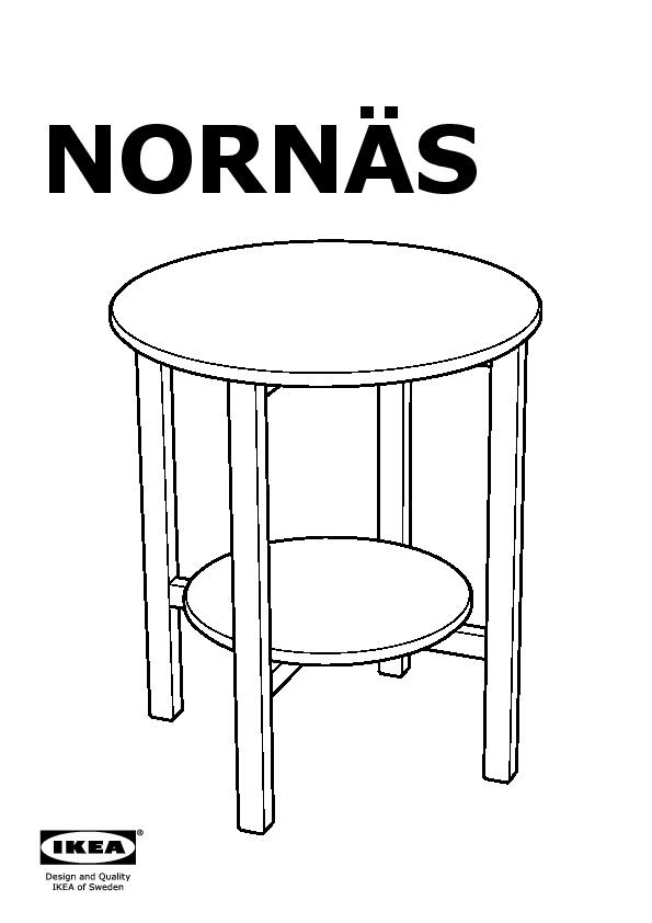 NORNÄS Table d'appoint