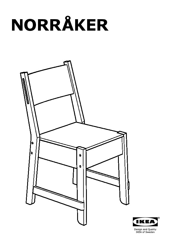 NORRÅKER chair