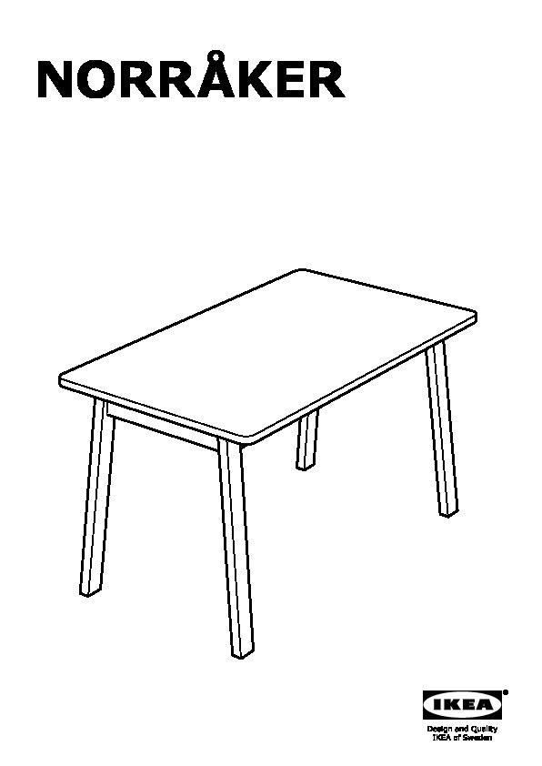 NORRÅKER table