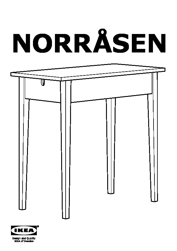 NORRÅSEN Table ordinateur portable
