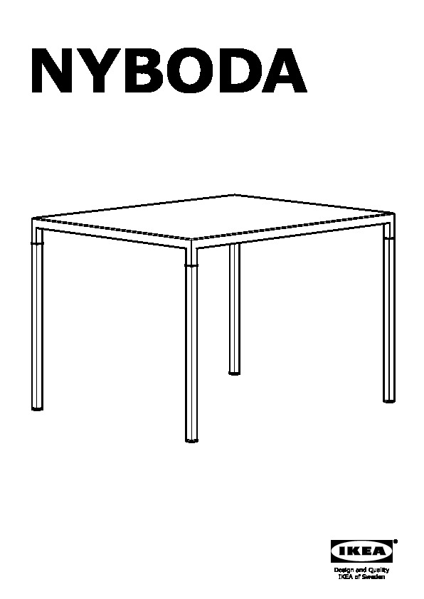 NYBODA table basse avec plateau réversible