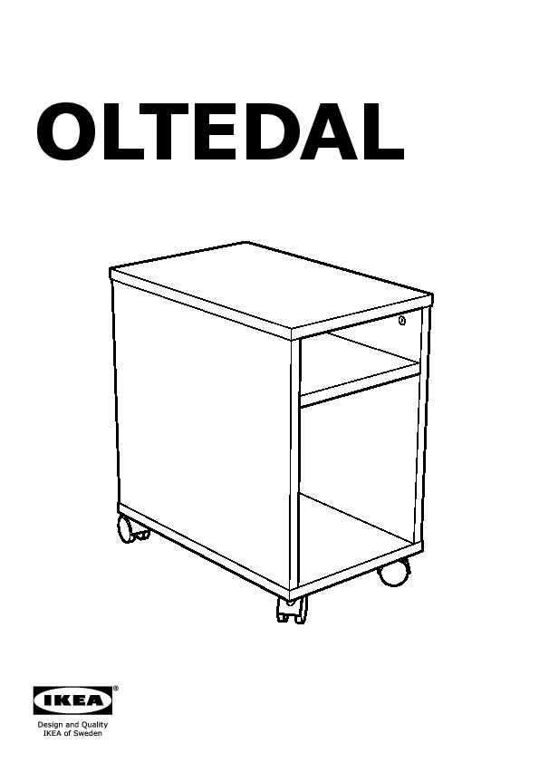 OLTEDAL Bedside table