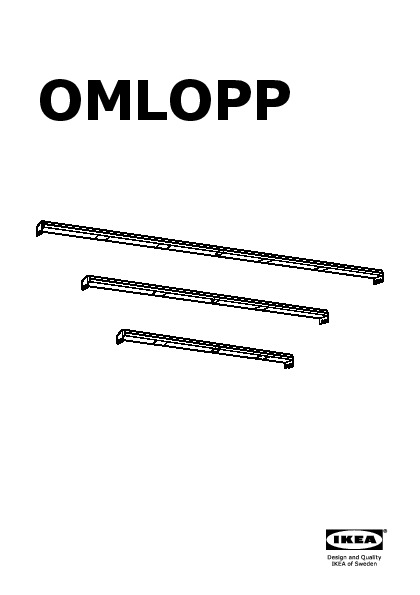 OMLOPP LED lighting strip for drawers