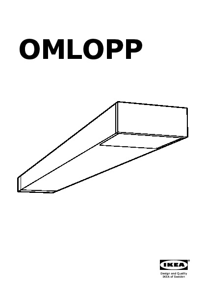 OMLOPP LED spotlight