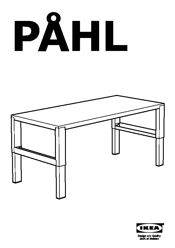 PÃHL Base per piano tavolo
