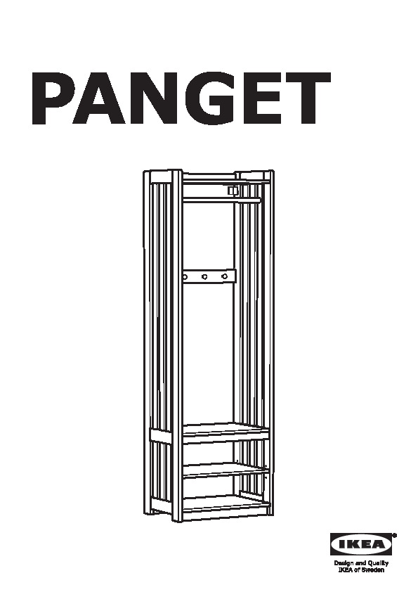 PANGET Rangement ouvert pour chaussures