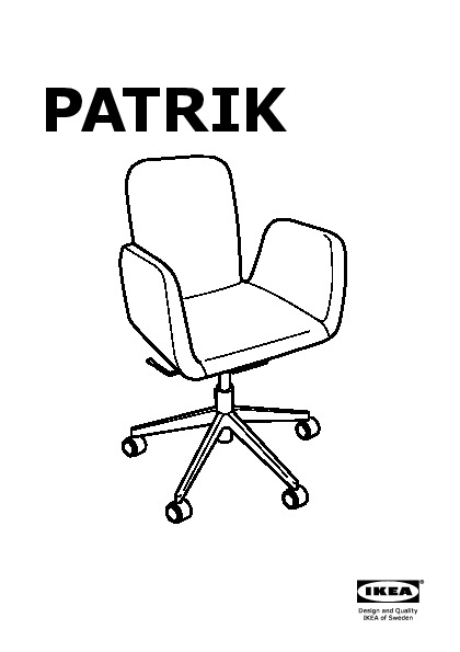 PATRIK Chaise pivotante