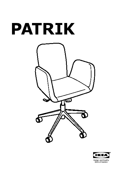 PATRIK Swivel chair