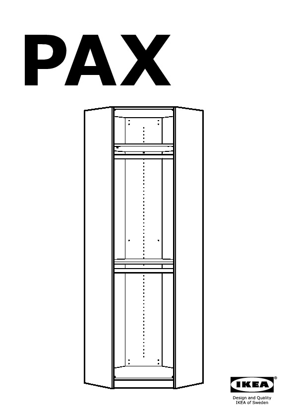 PAX corner section frame