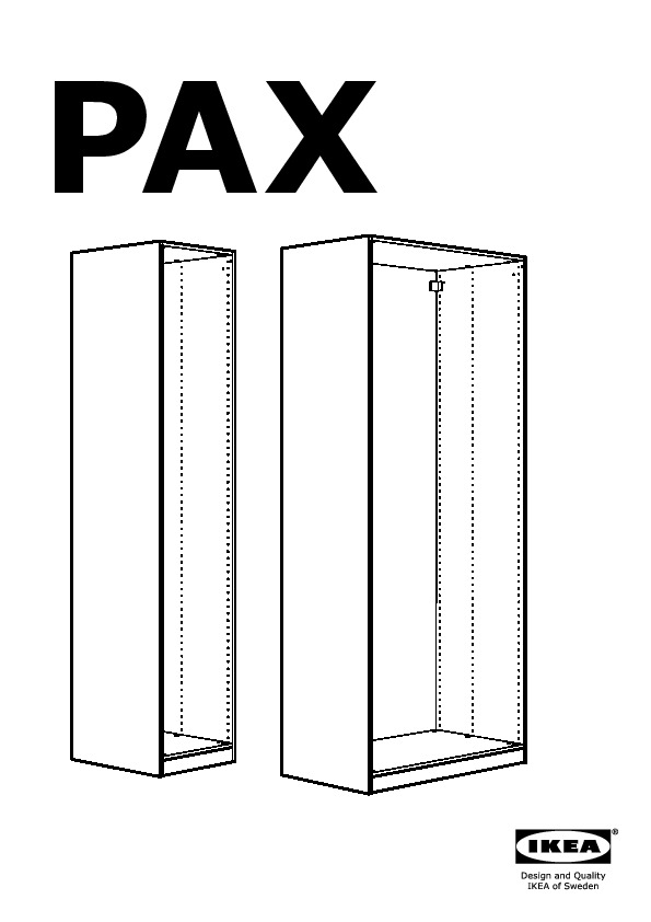 PAX struttura per guardaroba