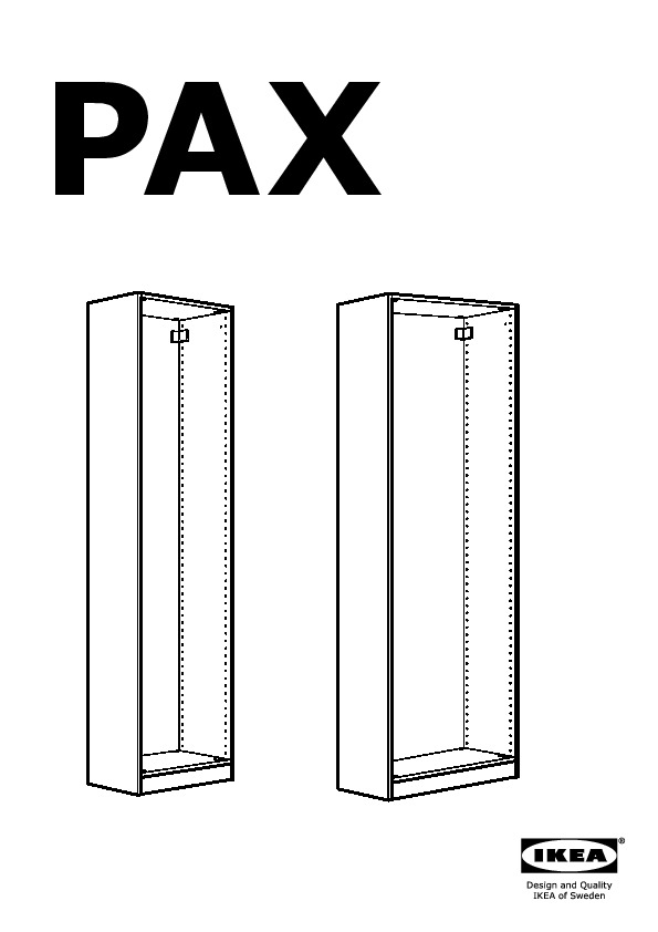 PAX struttura per guardaroba