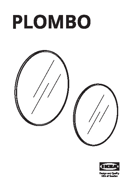 PLOMBO Mirror, set of 2