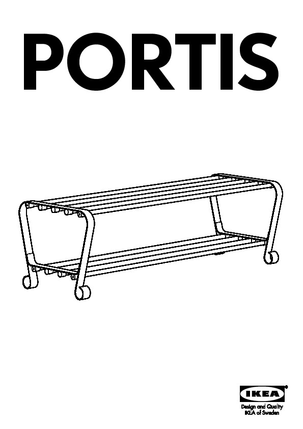 portis shoe rack