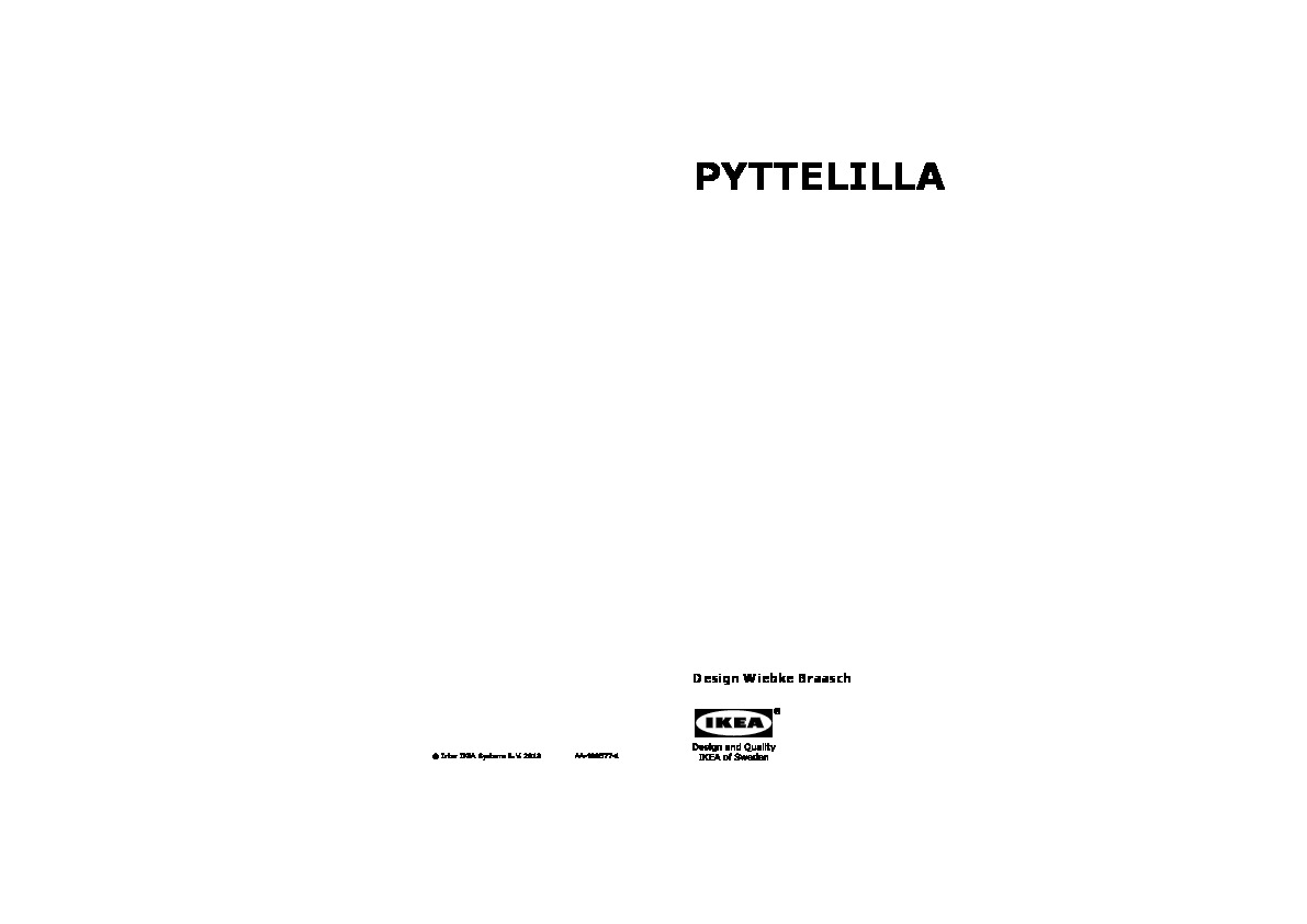 PYTTELILLA Sleeping bag