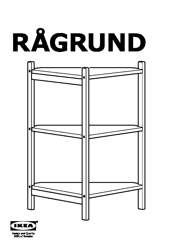 RÃGRUND Sink shelf/corner shelf