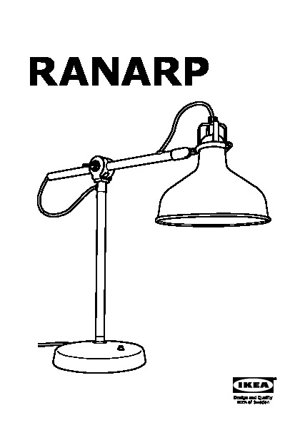 RANARP Lampe de travail