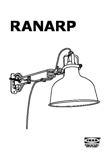 RANARP Wall/clamp spotlight