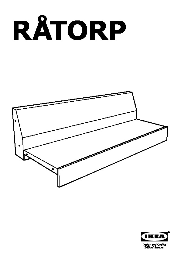 RÅTORP frame for sofa section