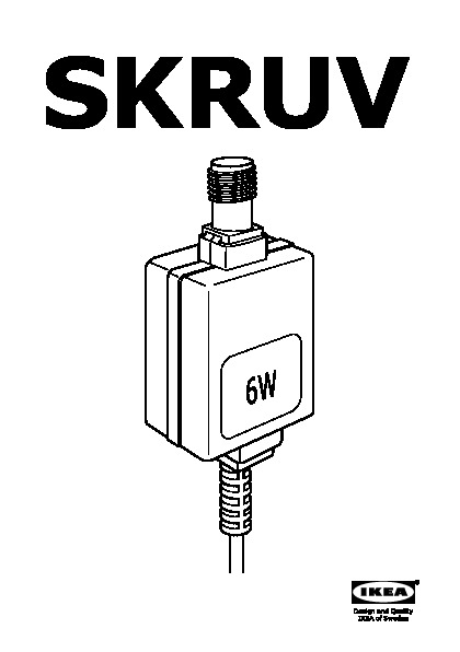 SKRUV Transformateur avec câble