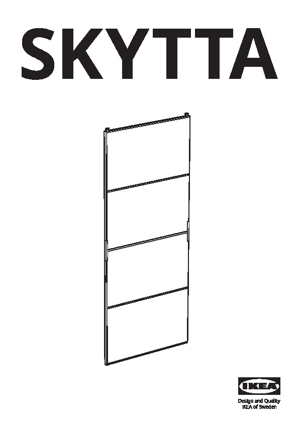 SKYTTA Rahmen f SchiebetÃ¼r