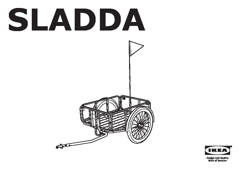 SLADDA Bicycle trailer