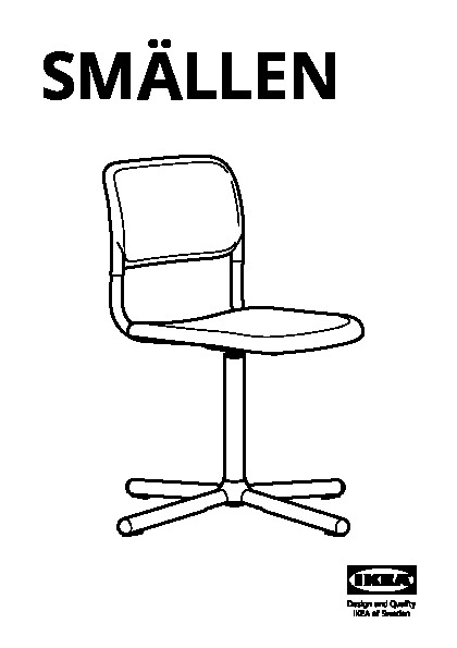 SMÃLLEN Swivel chair