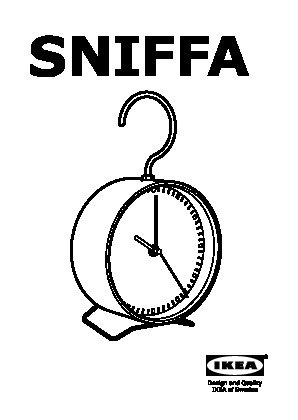 SNIFFA Horloge