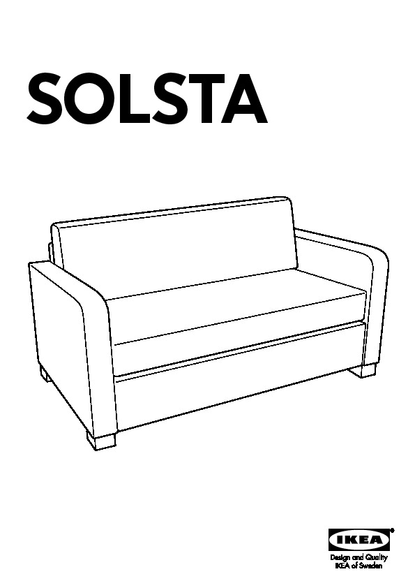 SOLSTA Causeuse-lit
