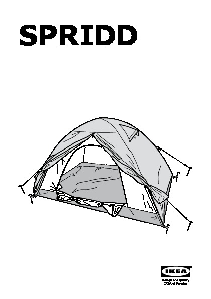 SPRIDD 2-person tent