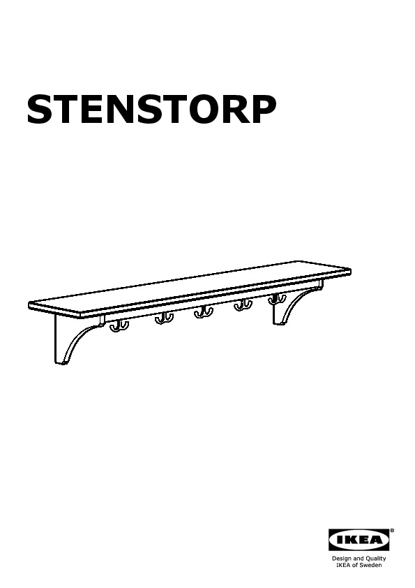 STENSTORP Wall shelf