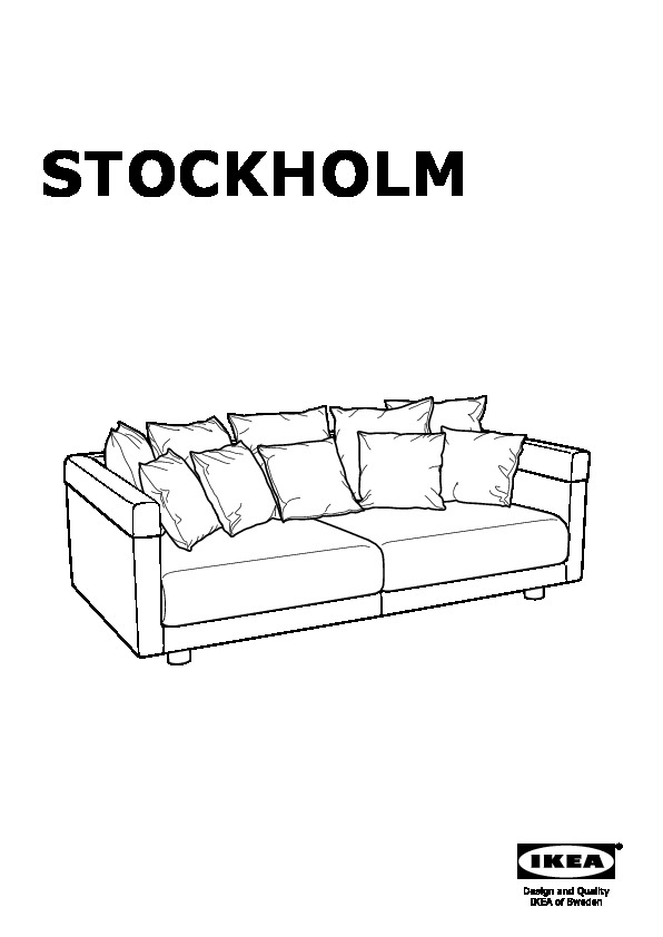 STOCKHOLM 2017 Canapé