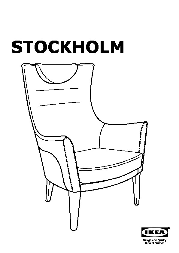 STOCKHOLM Chair high