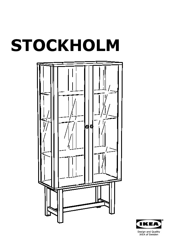 STOCKHOLM Mobile con ante a vetro