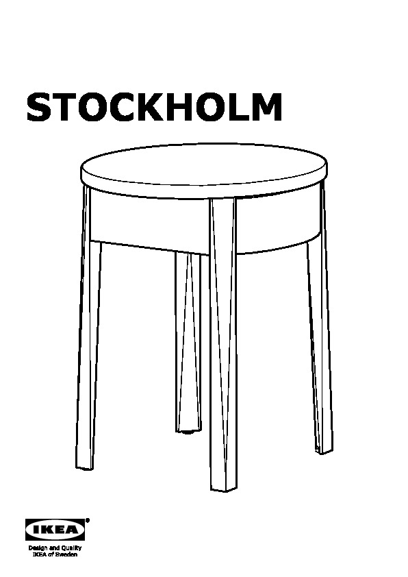 STOCKHOLM Nightstand