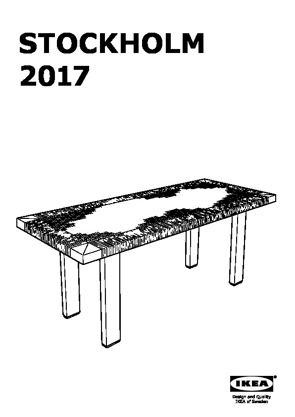 STOCKHOLM 2017 Table basse