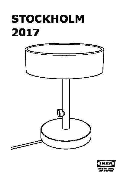 STOCKHOLM 2017 Table lamp