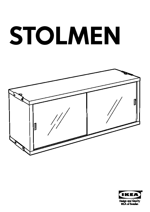 Ikea Stolmen Bracket White 