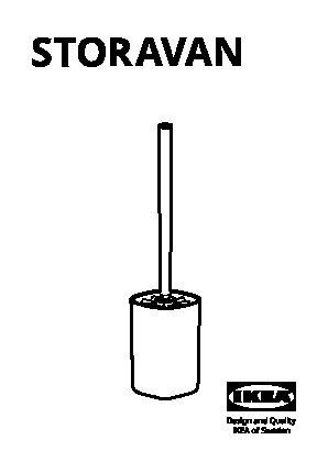 STORAVAN Brosse pour WC