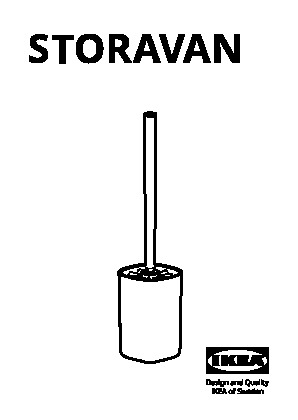 STORAVAN Brosse pour WC