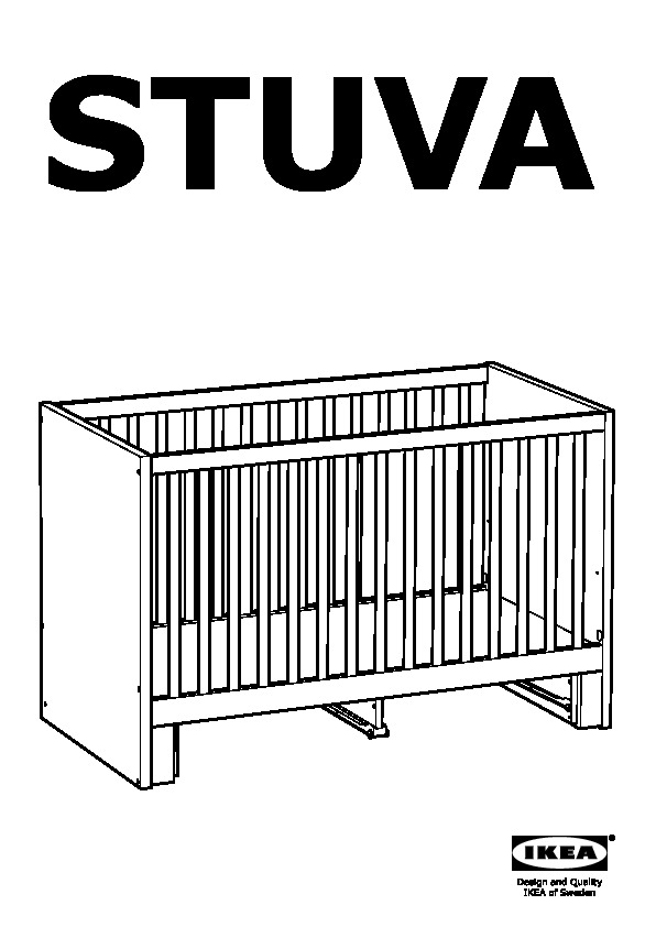 Stuva Crib With Drawers White Ikeapedia