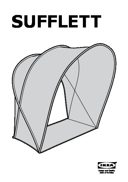 SUFFLETT Bed tent