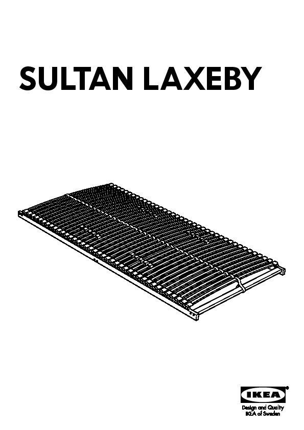 SULTAN LAXEBY slatted bed base